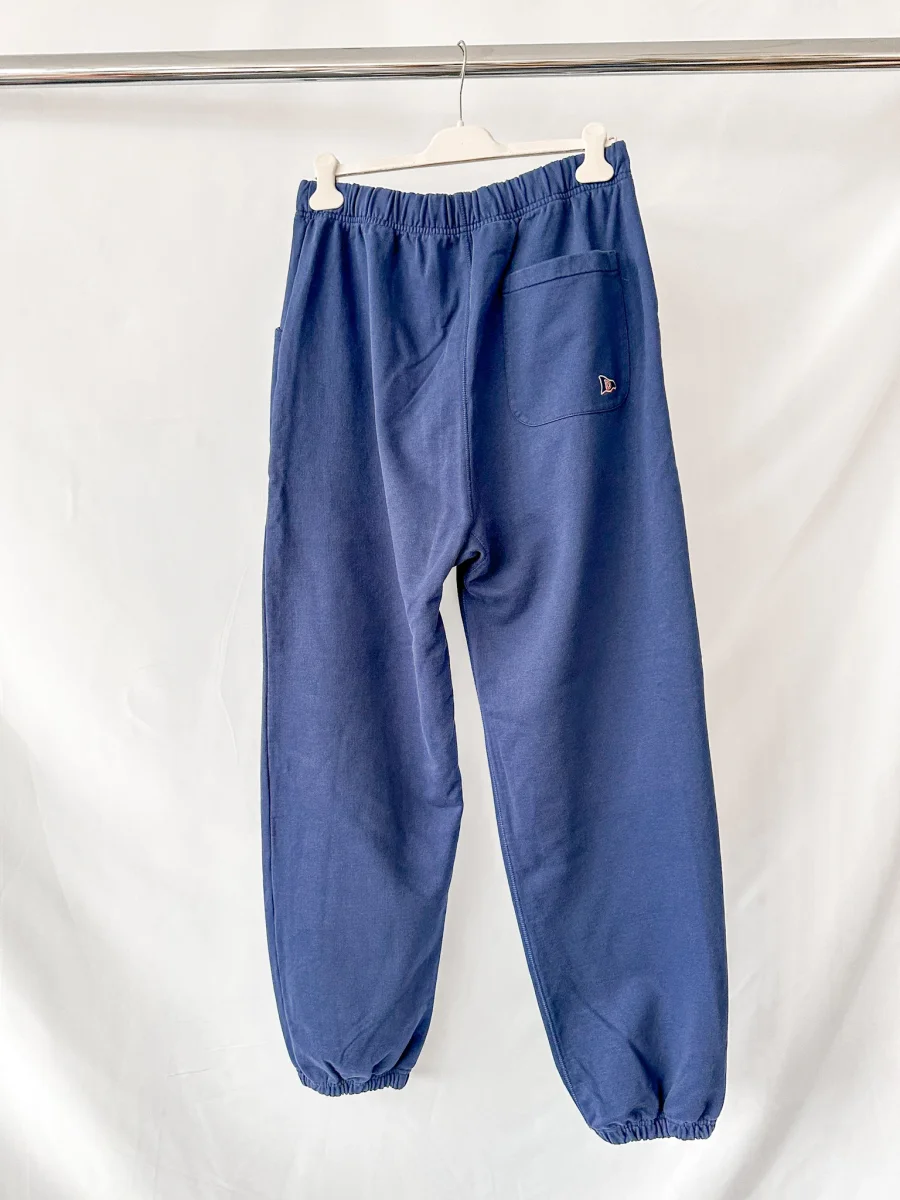 Drake's Navy Cotton Jogging Bottoms - Imagen 5