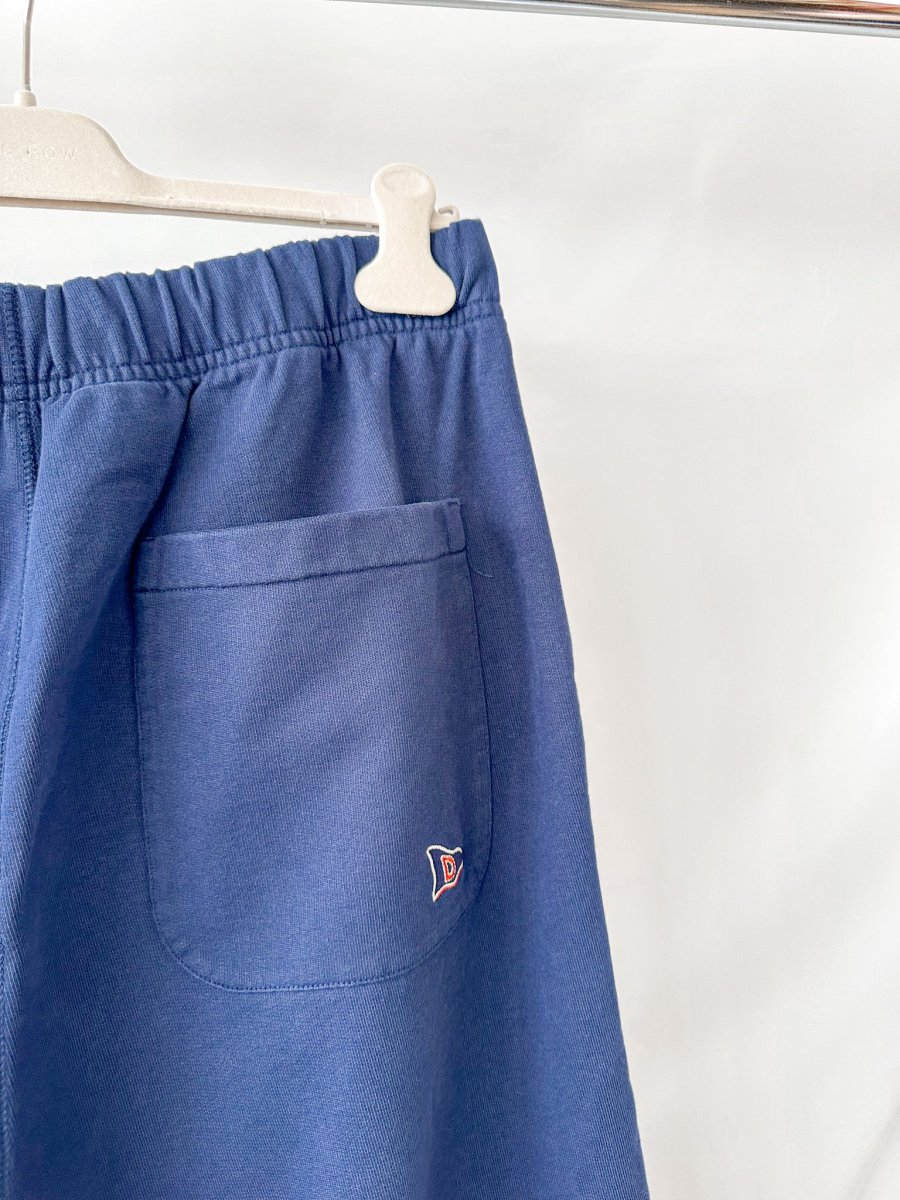 Drake's Navy Cotton Jogging Bottoms - Imagen 8