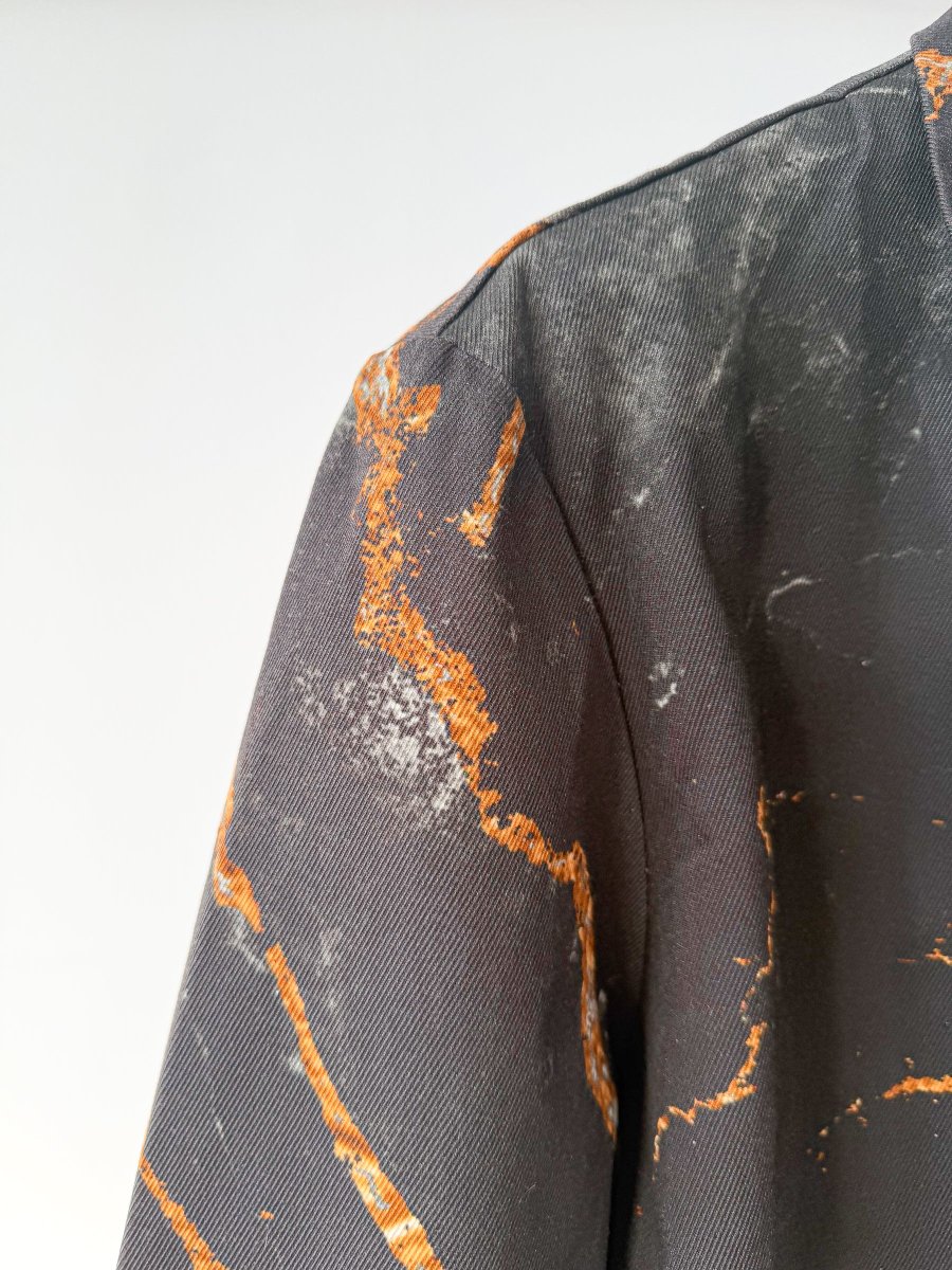 Barena Cotton Canvas Over Shirt Jacket In Black - Imagen 4