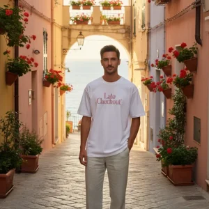 Late Checkout White Tee Shirt