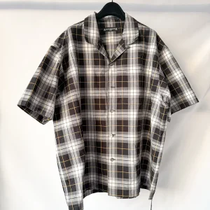 Mastermind World Grey Checked Oversized Shirt Overshirt
