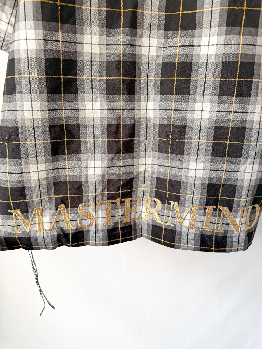 Mastermind World Grey Checked Oversized Shirt Overshirt - Imagen 8