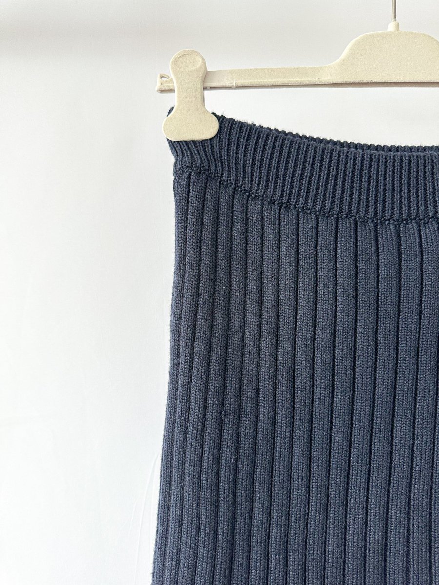 Loewe Layered Skirt Flared Leg Wool Trousers - Imagen 5