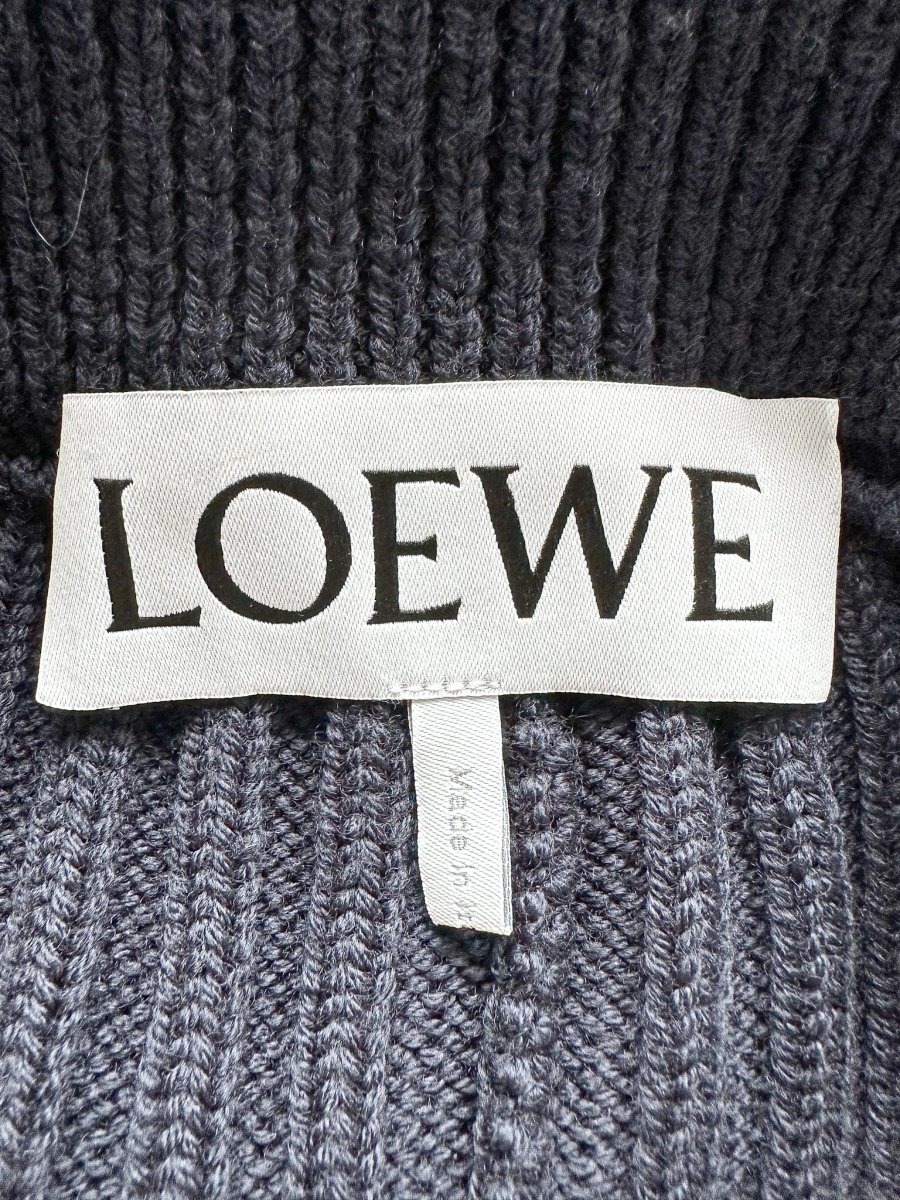 Loewe Layered Skirt Flared Leg Wool Trousers - Imagen 4