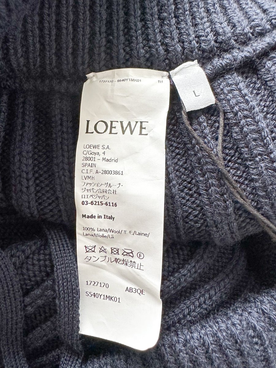 Loewe Layered Skirt Flared Leg Wool Trousers - Imagen 8
