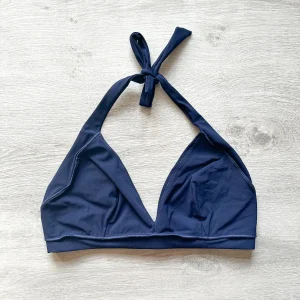 Pain De Sucre Navy Blue Halterneck Bikini Top
