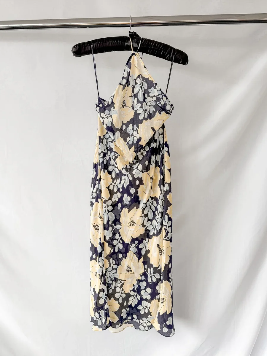 Rixo London Hayley Floral Print Silk Midi Dress - Imagen 6