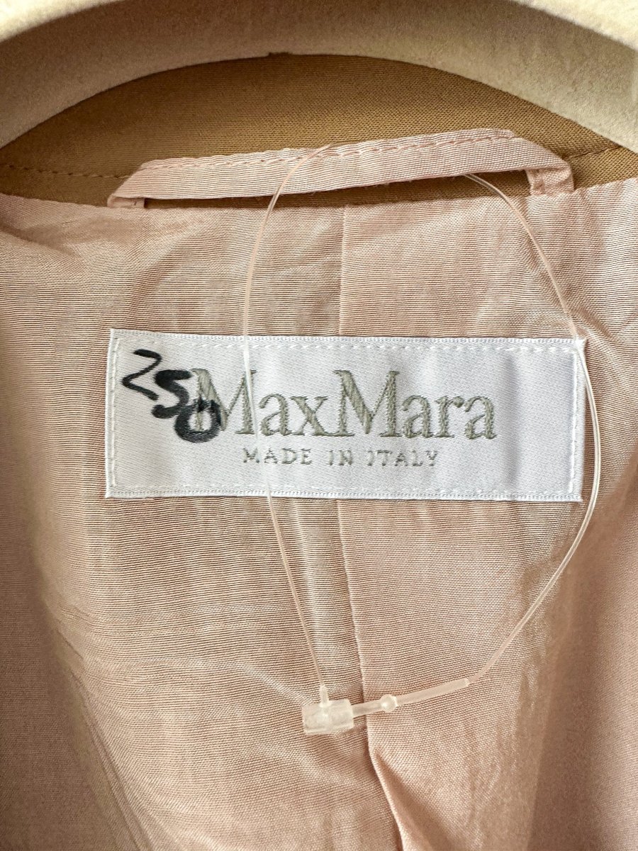 Max Mara Light Brown Monica Oversized Blazer Jacket - Imagen 6