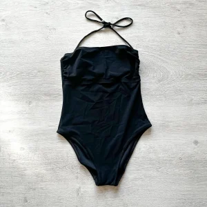 Pain De Sucre Black Halterneck Strapless Swimsuit
