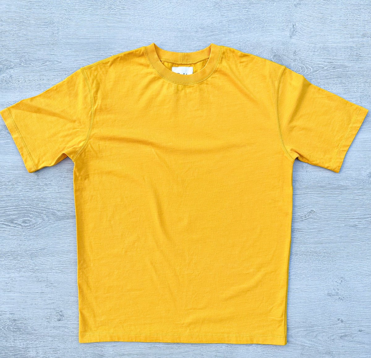 Drake's Yellow Short Sleeve Hiking Tee Shirt