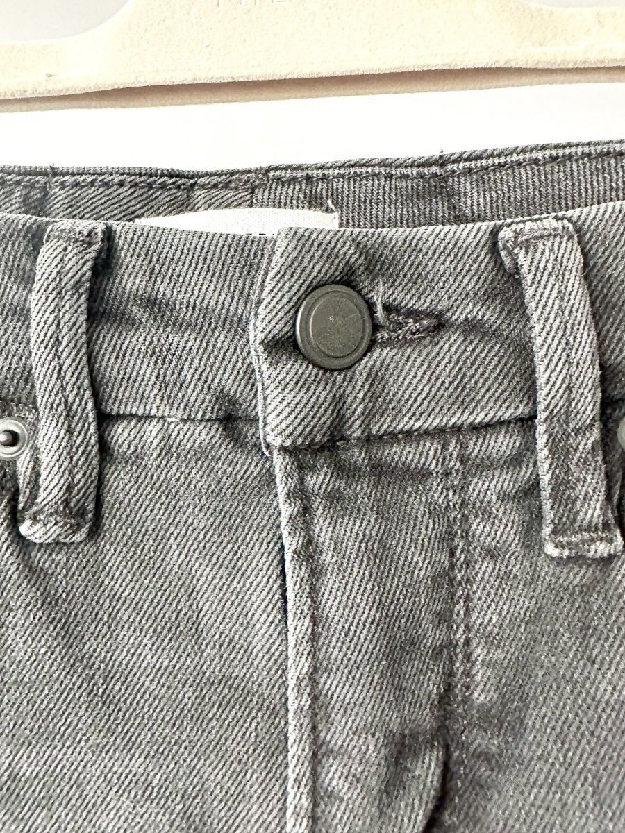 Good American Black Straight Leg Jeans - Imagen 4