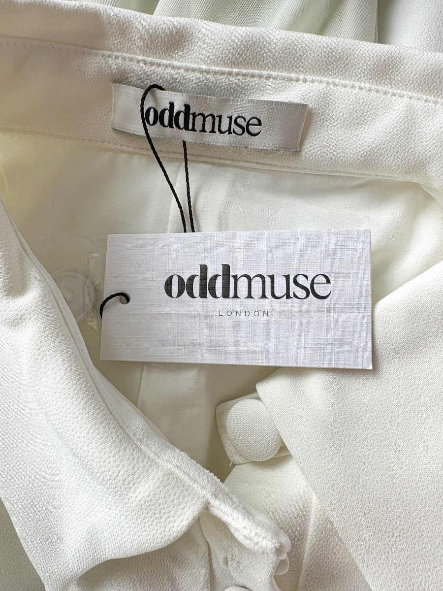 Odd Muse Om The Ultimate Muse Collared Mini Dress - Imagen 4