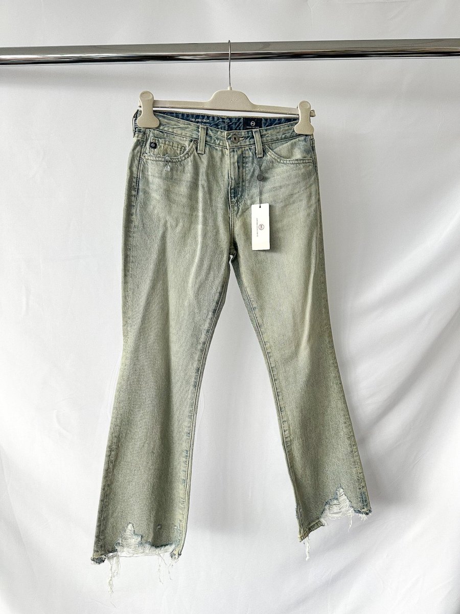 AG Jeans Denim Acid Dirt Wash Jodi Crop Jeans - Imagen 2