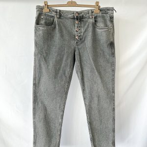 Brunello Cucinelli Grey The Boyish Tapered Hem Jeans