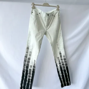 Ann Demeuleester White Stripe Detail Trousers