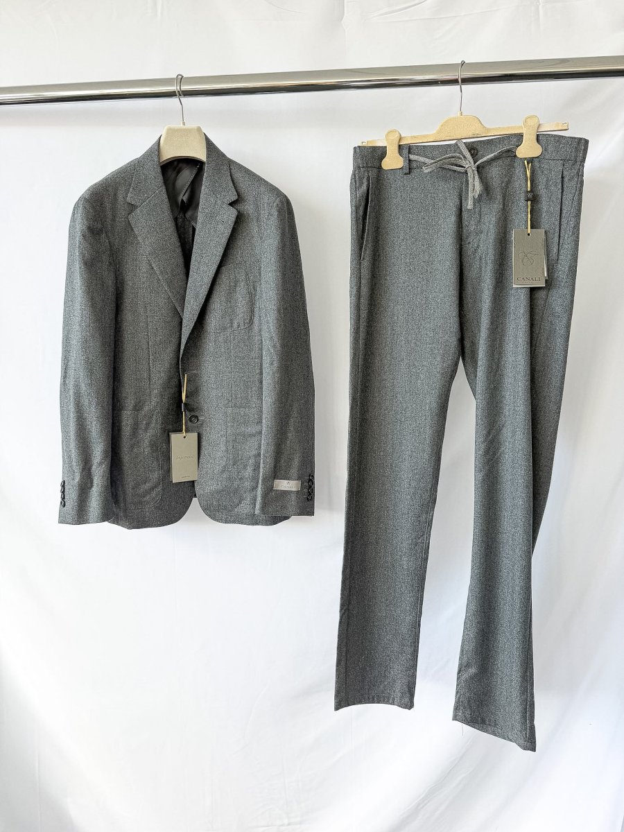Canali Impeccabile Grey Wool Suit