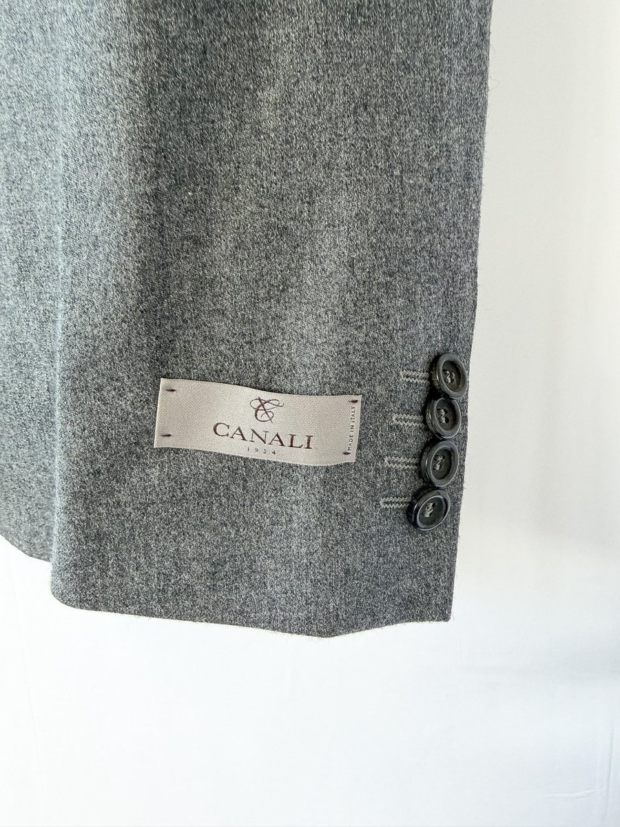 Canali Impeccabile Grey Wool Suit - Imagen 5