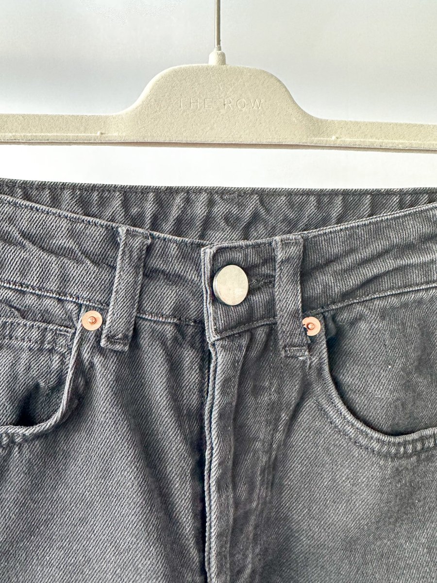 Raey Black Find Straight Leg Denim Jeans - Imagen 5