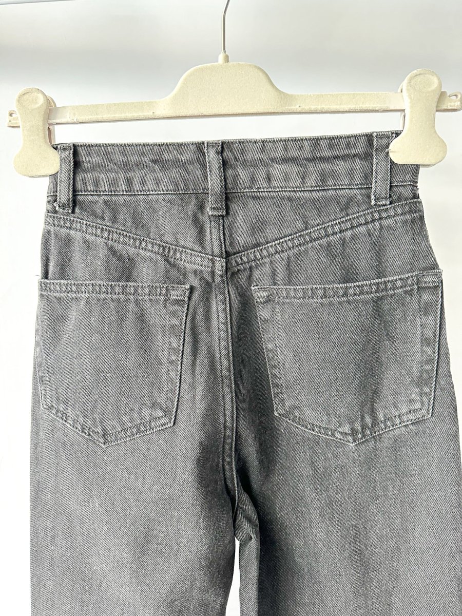 Raey Black Find Straight Leg Denim Jeans - Imagen 7