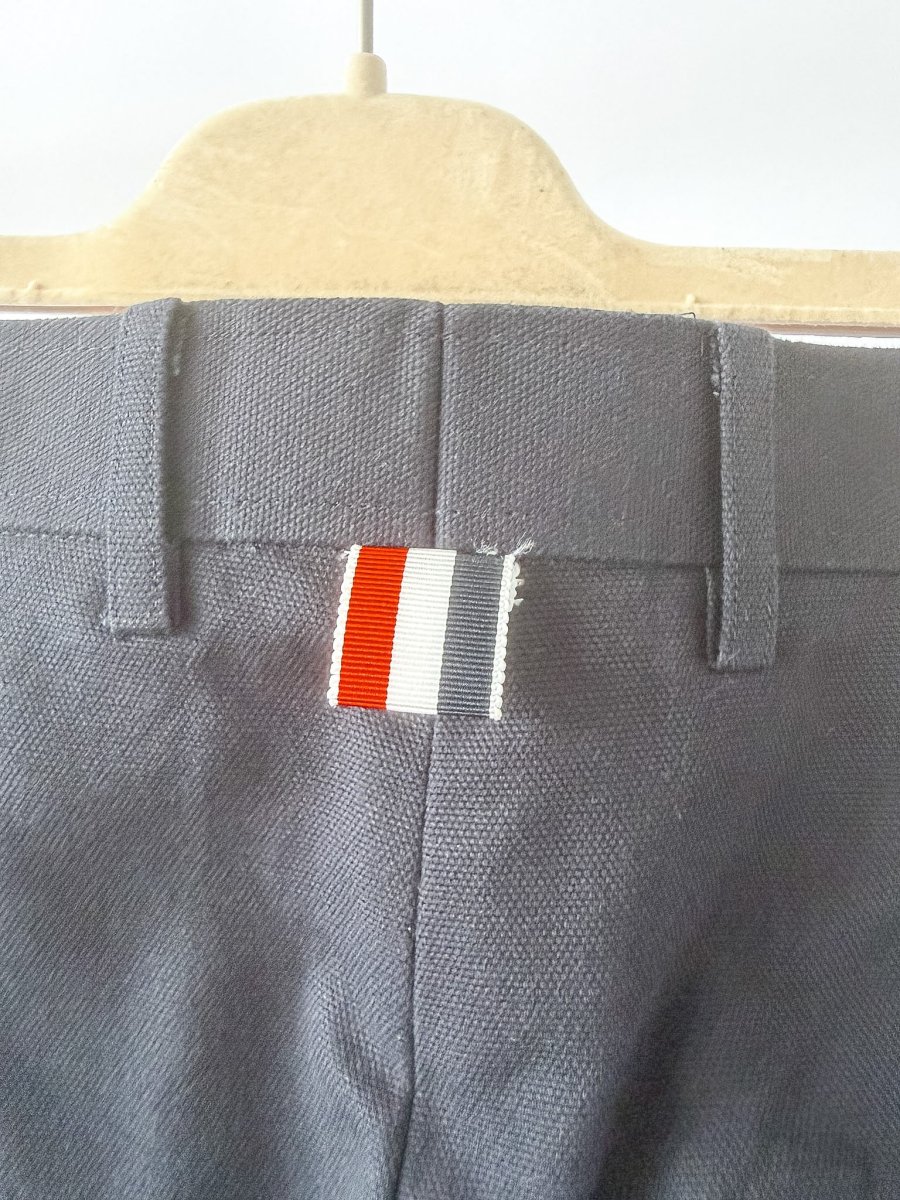 Thom Browne Unconstructed Patch Pocket Trousers Canvas - Imagen 5