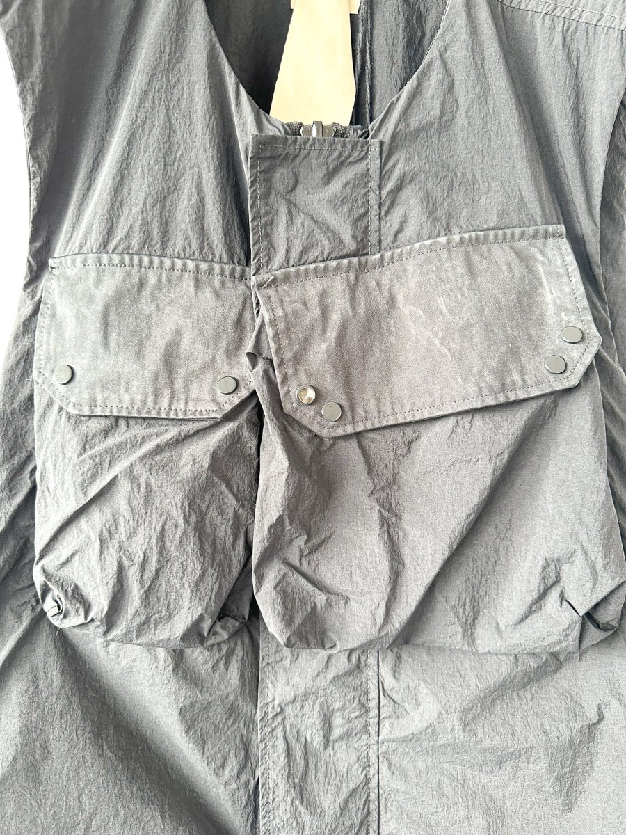 Ten C Mid Layer Vest In Black - Imagen 4