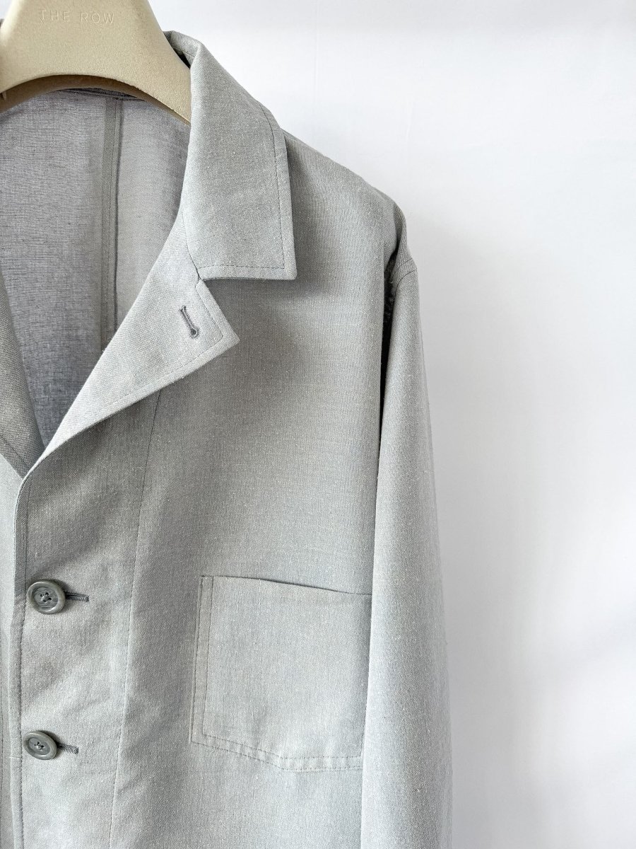Kilgour Grey Light Summer Chore Jacket - Imagen 5