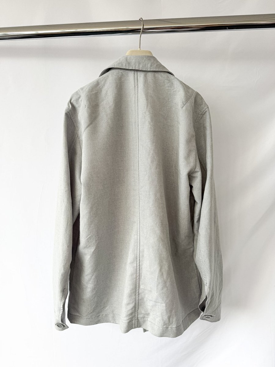 Kilgour Grey Light Summer Chore Jacket - Imagen 6