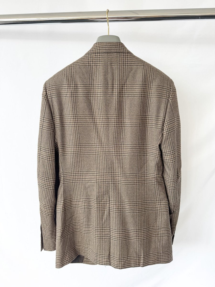 Tom Ford Atticus Textured Wool Blazer Camel Brown - Imagen 3