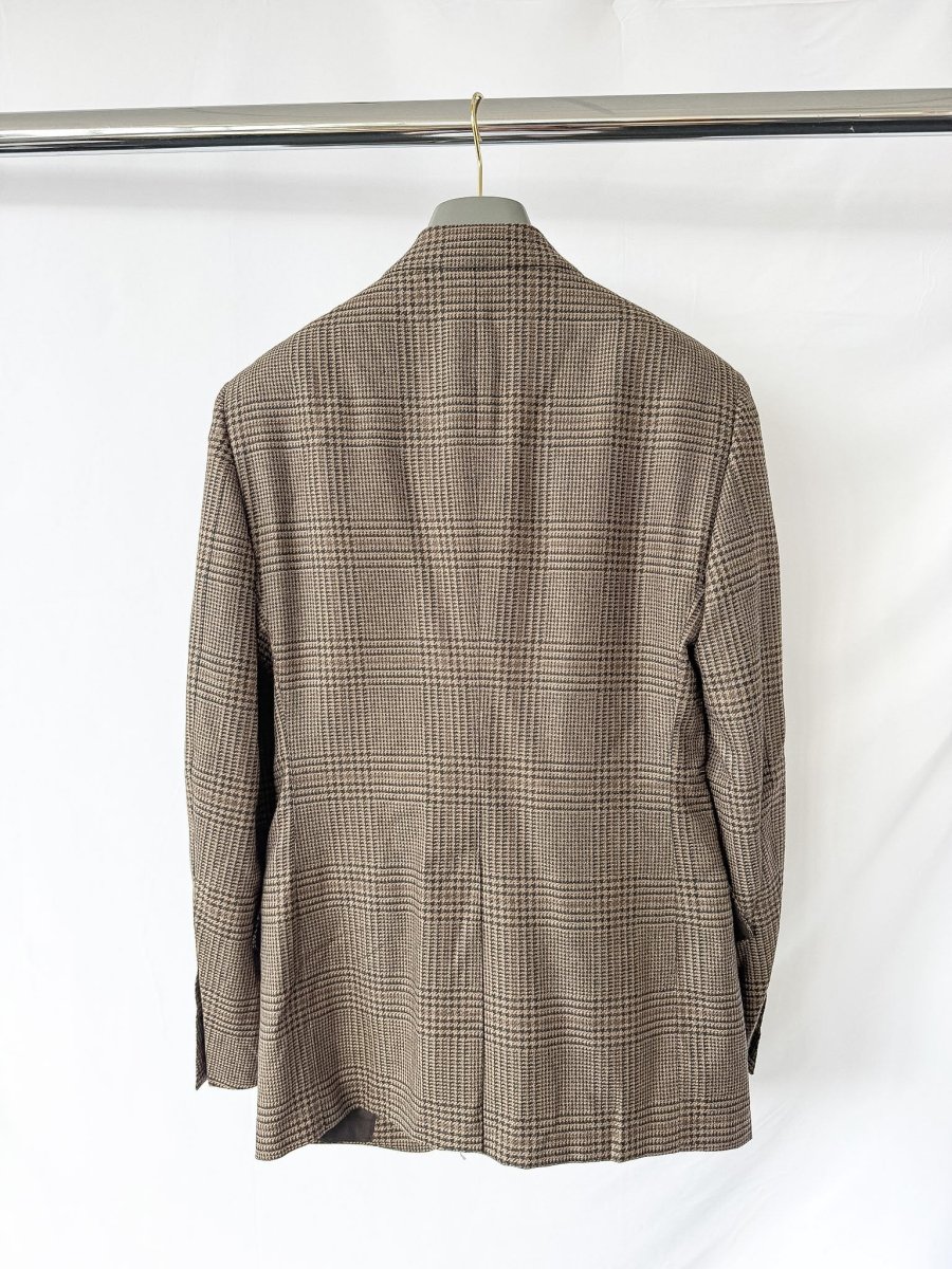Tom Ford Atticus Textured Wool Blazer Camel Brown - Imagen 8