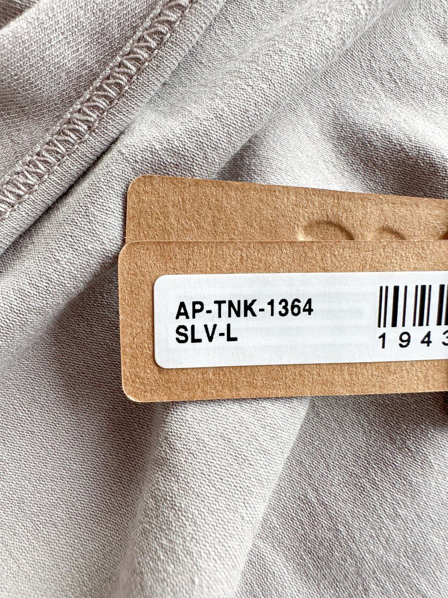 Skims Grey Tank Scoop Neck Top - Imagen 6