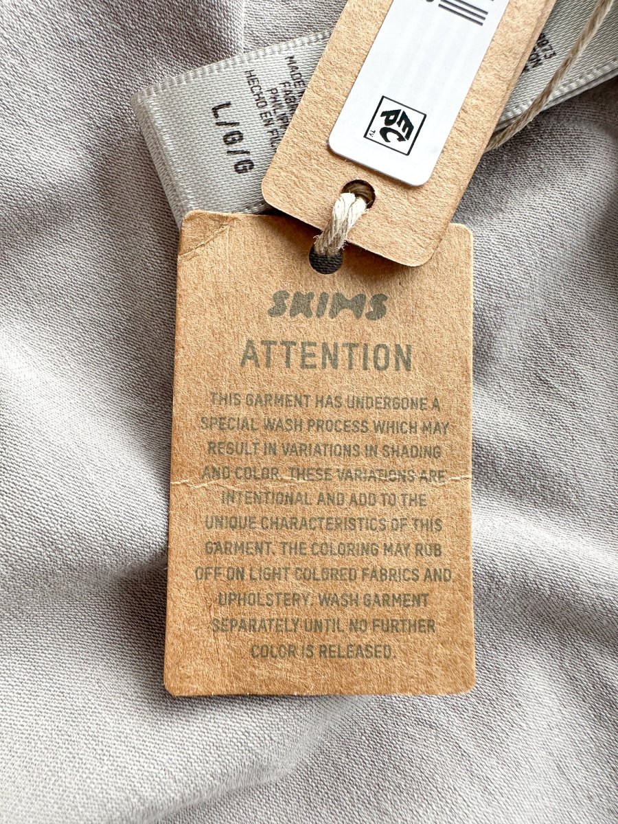 Skims Grey Tank Scoop Neck Top - Imagen 9