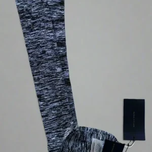 Bottega Veneta Knee High Socks In Black & Grey