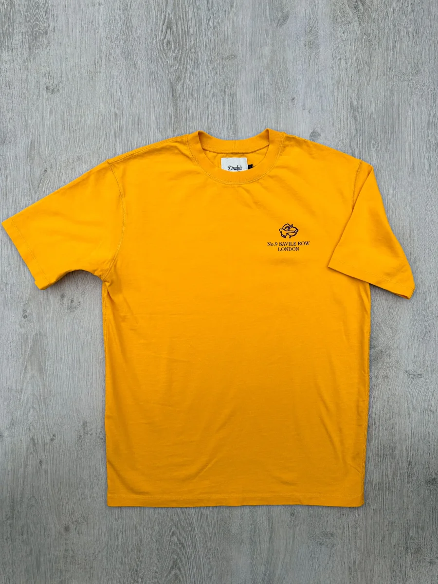 Drake's Mughal Archer Yellow Tee Shirt - Imagen 2