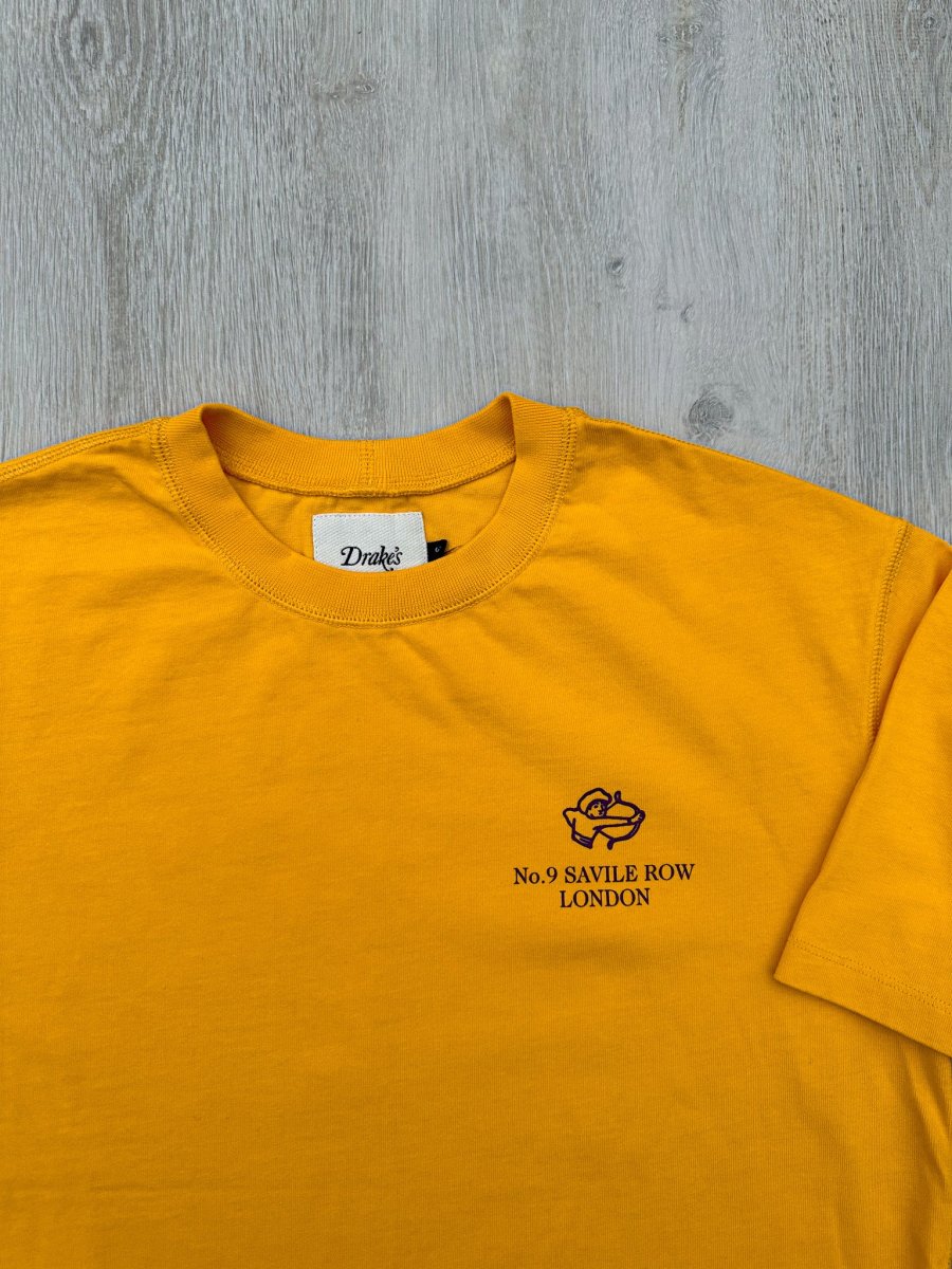 Drake's Mughal Archer Yellow Tee Shirt - Imagen 4