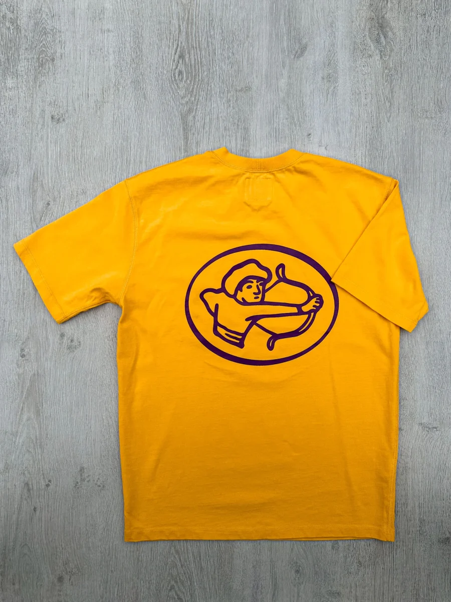 Drake's Mughal Archer Yellow Tee Shirt - Imagen 3