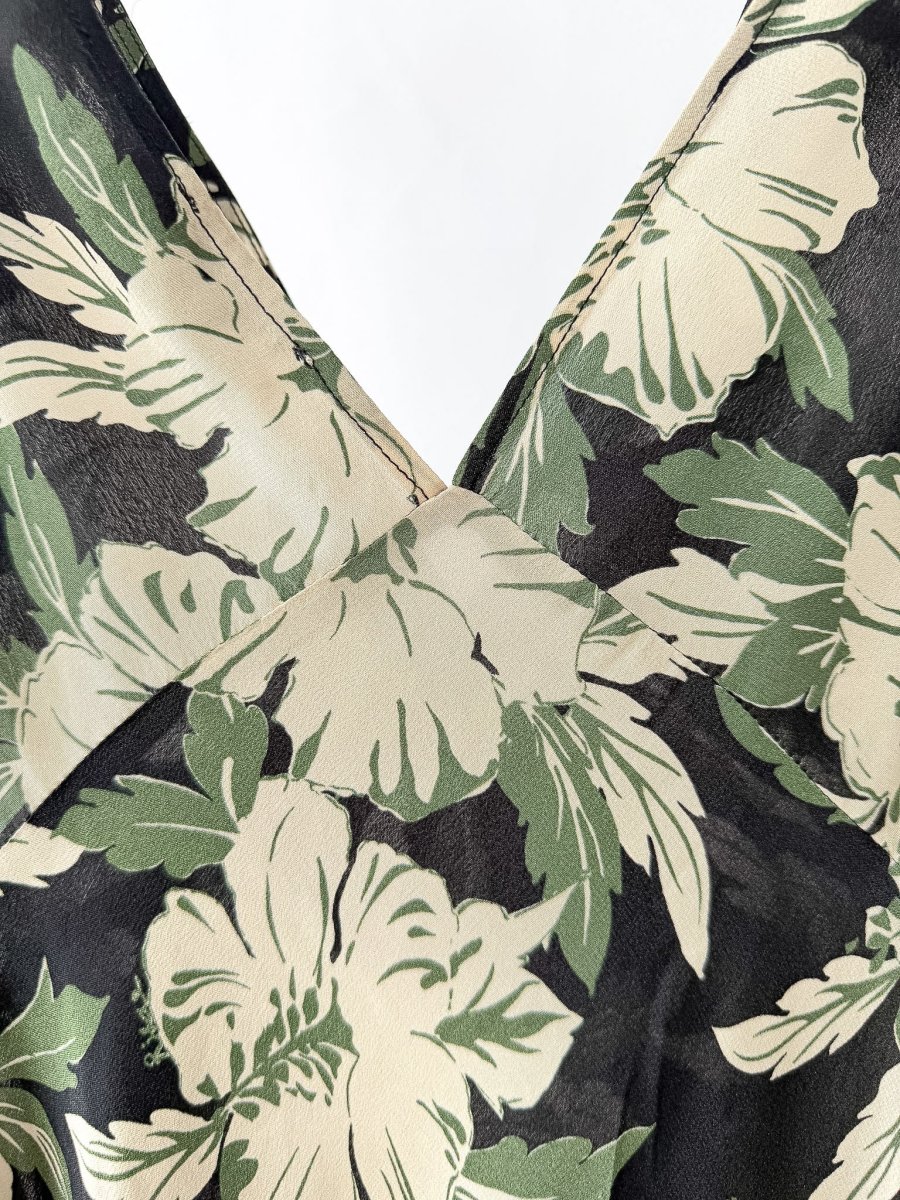 Rixo London Lauriane Floral Crepe De Chine Midi Dress - Imagen 9