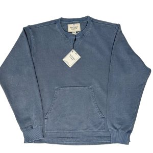 Nigel Cabourn Kangaroo Pocket USMC Navy Training Sweatshirt Oversized