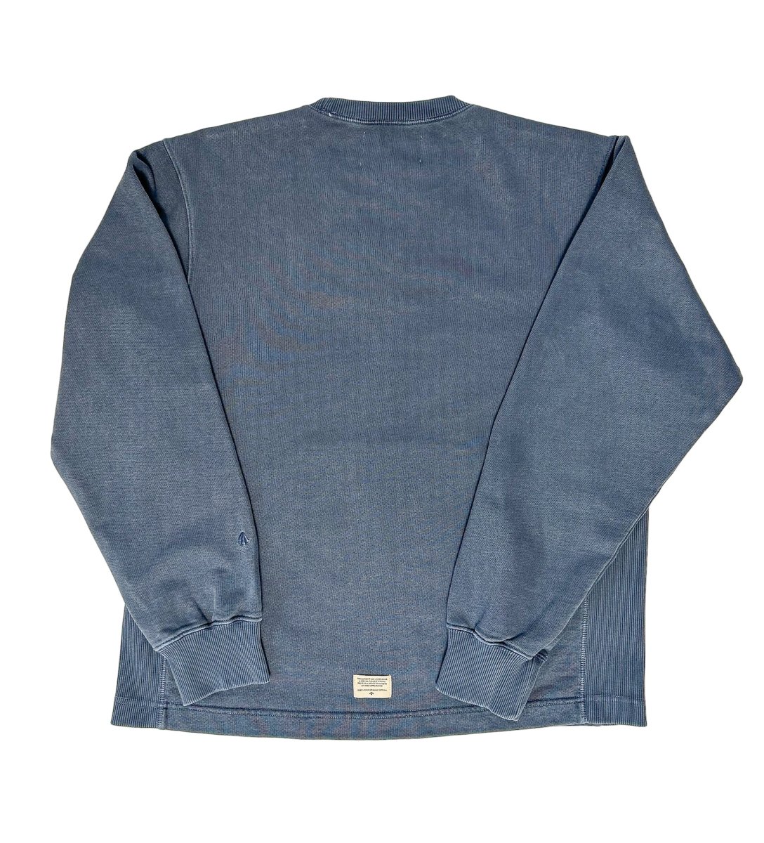 Nigel Cabourn Kangaroo Pocket USMC Navy Training Sweatshirt Oversized - Imagen 3