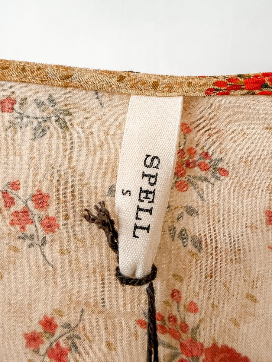 Spell and the Gypsy Fleur Frill Blouse in Butterscotch - Imagen 5