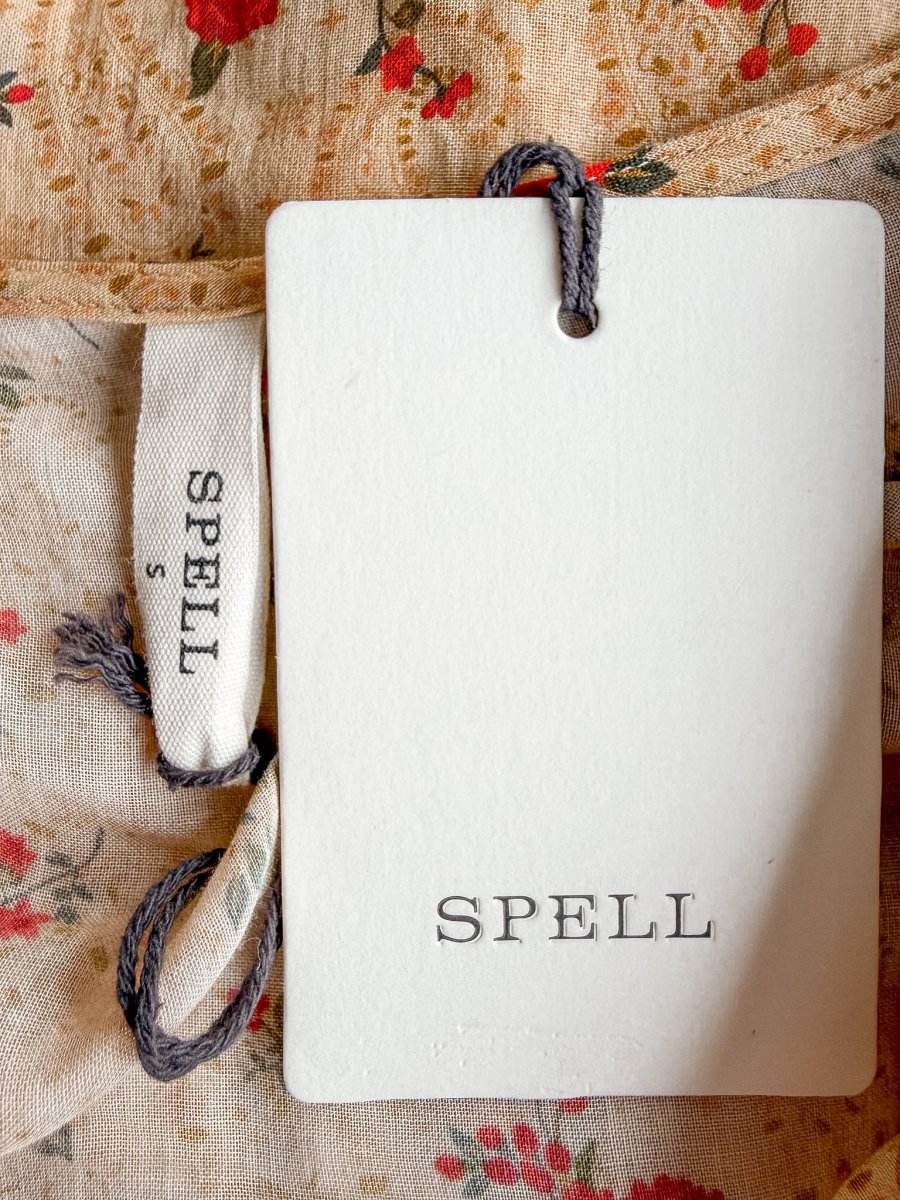 Spell and the Gypsy Fleur Frill Blouse in Butterscotch - Imagen 6