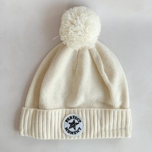 Perfect Moment Patch Ii Pompom Embellished Appliquéd Wool Beanie