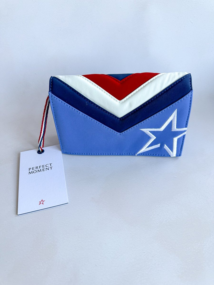 Perfect Moment Star Quilted Blue Belt Bum Bag - Imagen 2