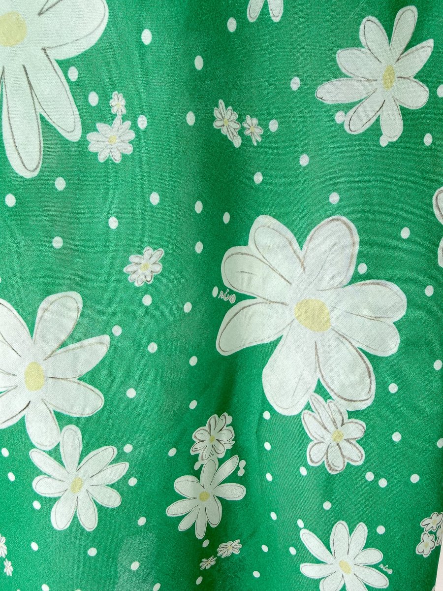 Rixo London Petal Print Green Renata Dress - Imagen 6