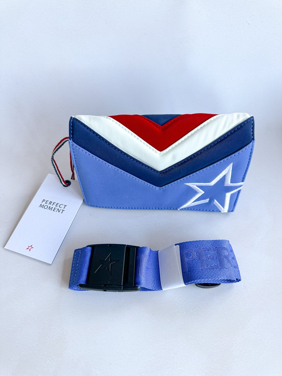 Perfect Moment Star Quilted Blue Belt Bum Bag - Imagen 8