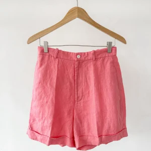 POLO RALPH LAUREN Pink Linen Summer Shorts