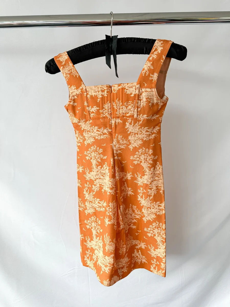 Miaou Vivi Clementine Print Mini Dress - Imagen 3