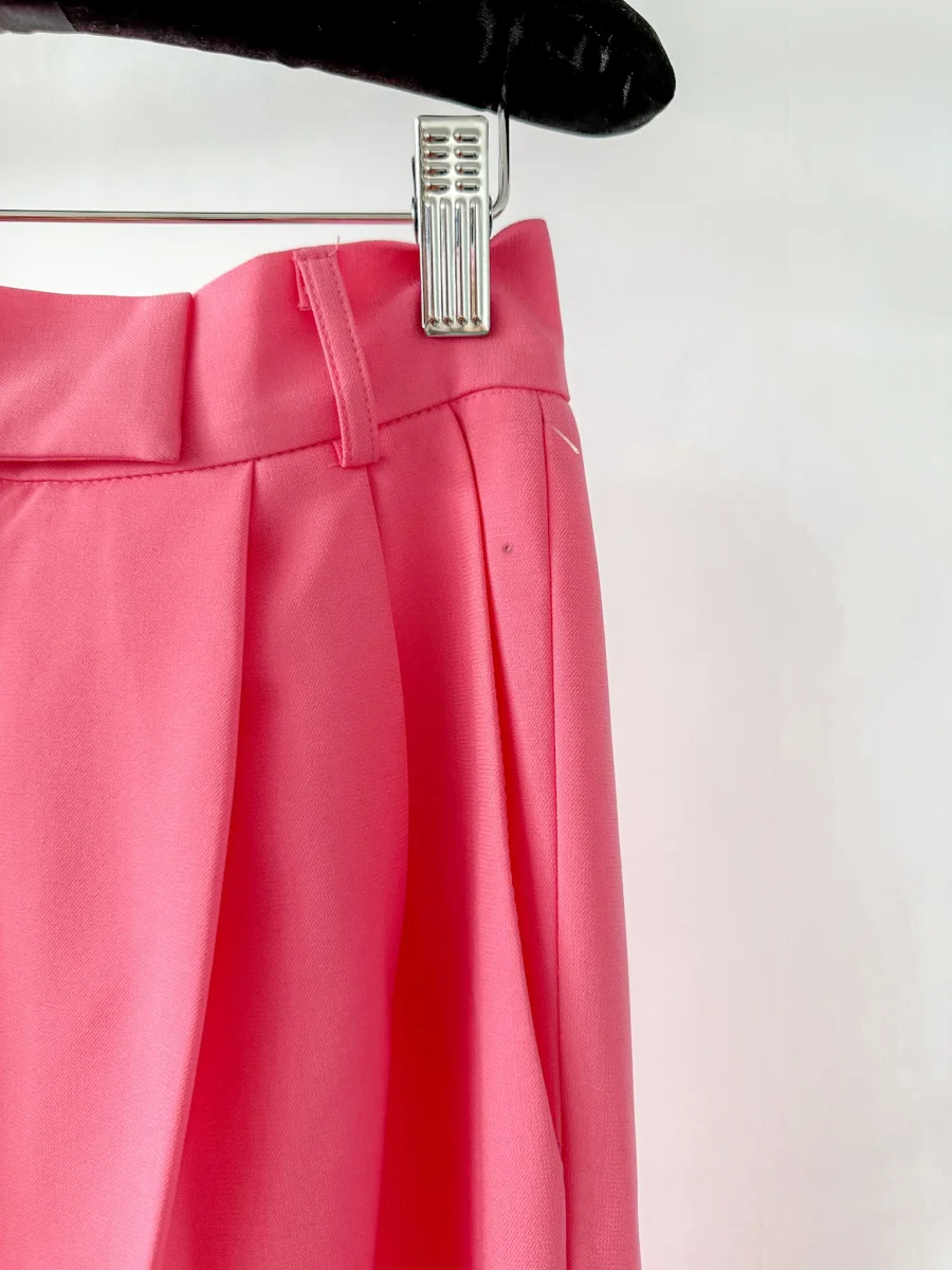 The Frankie Shop Bea High Rise Straight Suit Trousers - Imagen 4
