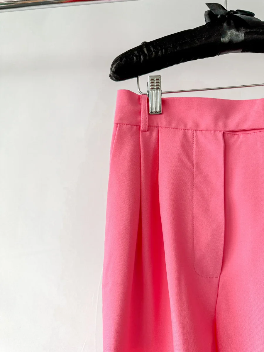 The Frankie Shop Bea High Rise Straight Suit Trousers - Imagen 5