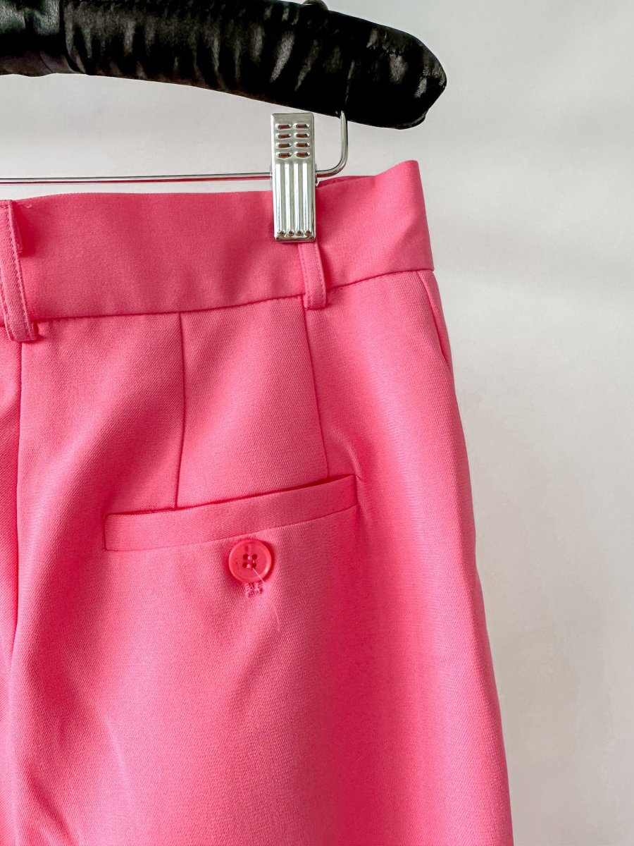 The Frankie Shop Bea High Rise Straight Suit Trousers - Imagen 8