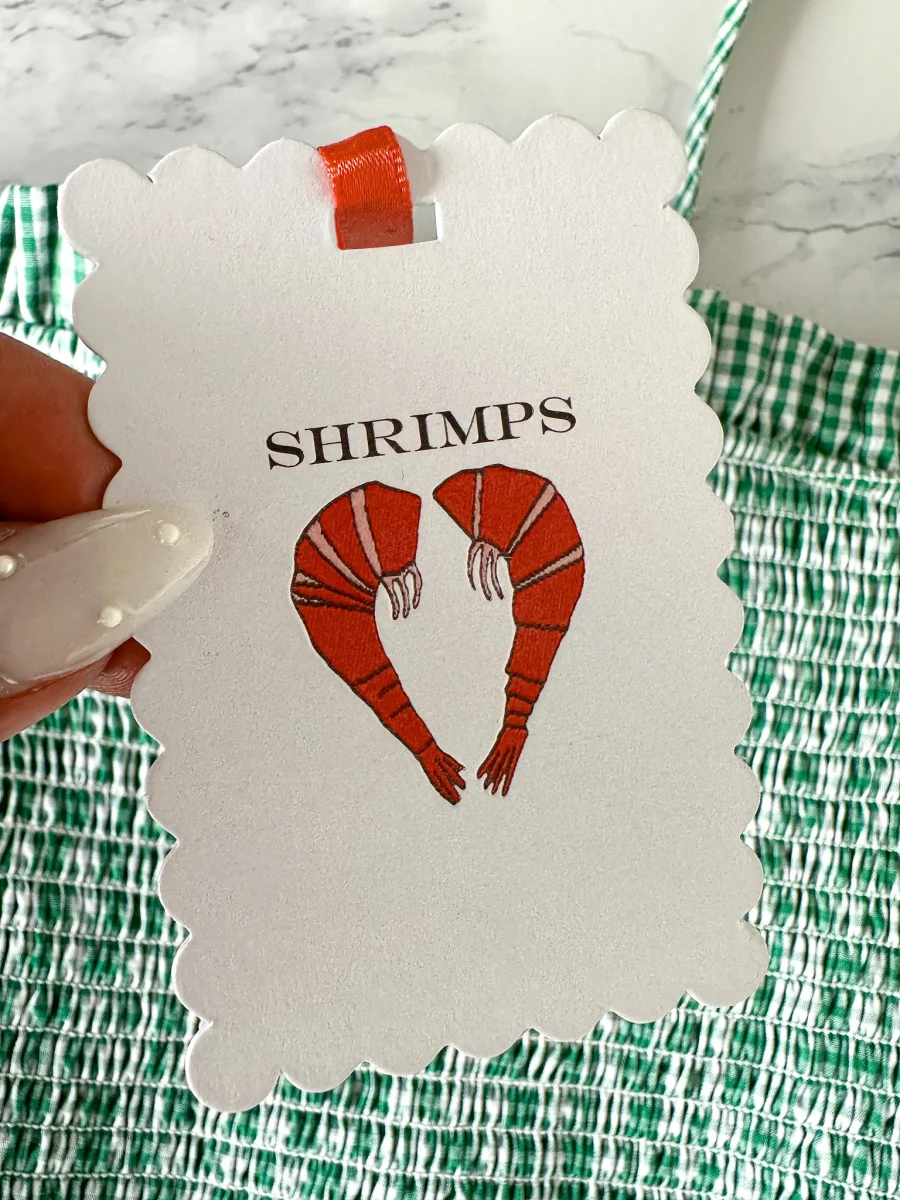 Shrimps Gingham Green Rusty Bodice Top - Imagen 4
